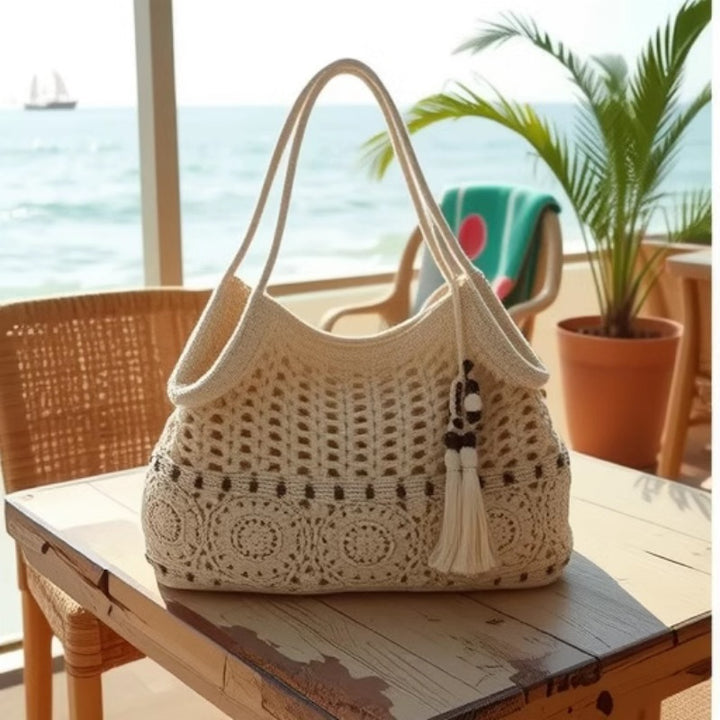 Handmade Crochet Shoulder Bag Skanto