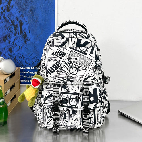 Grafisk trykk High-Capacity skole ryggsekk