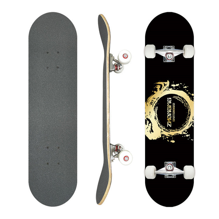 Grafisk Kunstnerisk Skateboard Skanto