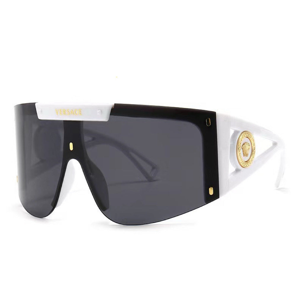 Dame futuristisk Oversized-solbriller Skanto