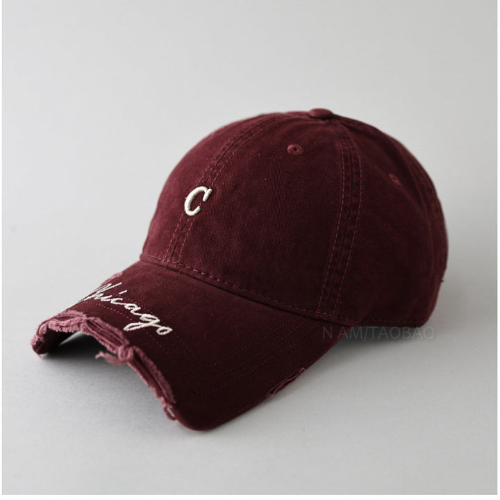 Kvinners slitt bomull baseball caps Skanto 1784083462