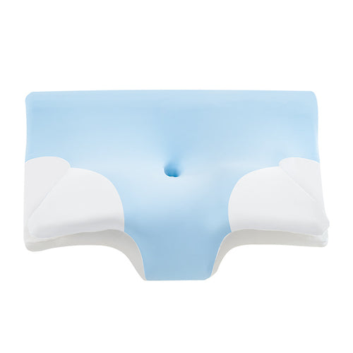 Ergonomisk kontur-nakkepute med pustende gel-overflate Skanto