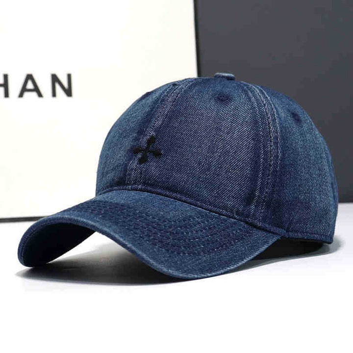 Men's justerbare denimkaps Skanto