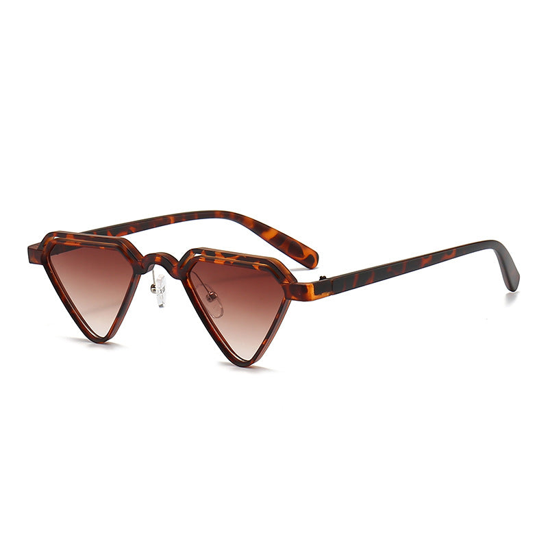 Dame trendy geometrisk solbrille Skanto