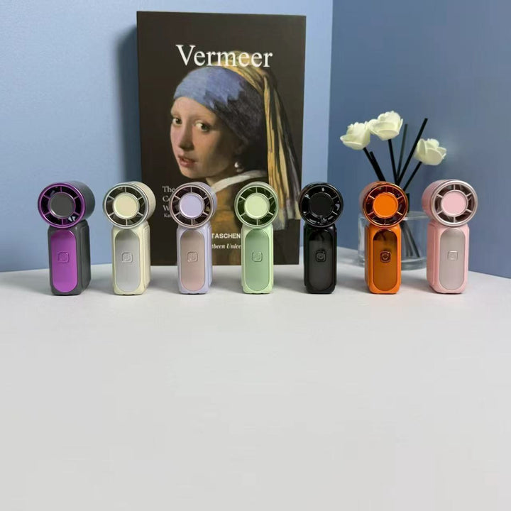 Unisex Mini Bærbar Oppladbar Bærbar Vifte Skanto