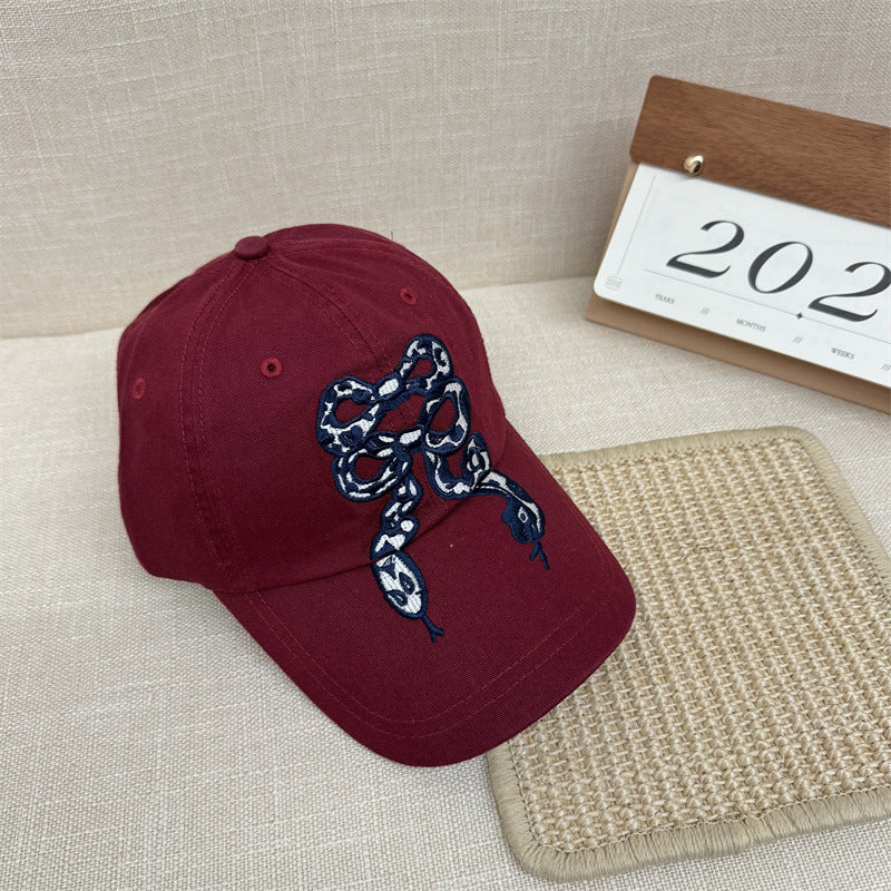Damebroidered grafisk baseball caps Skanto