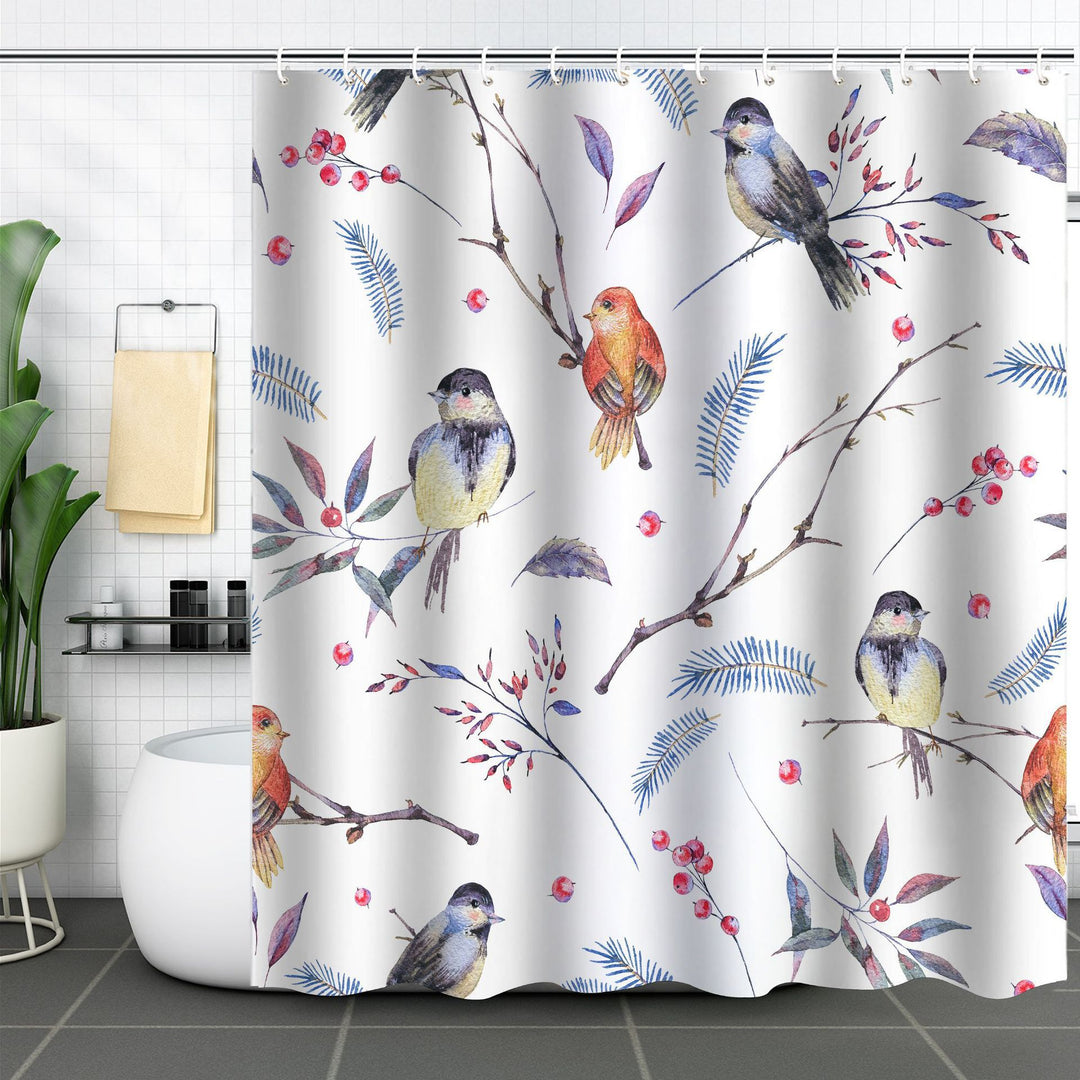 Naturinspirert dusjforheng Skanto