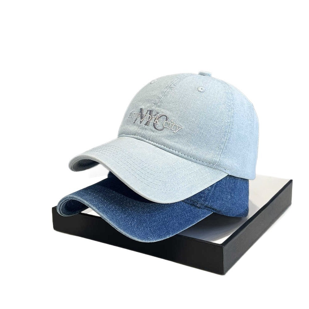 Kvinnenes stilige denim baseball cap Skanto