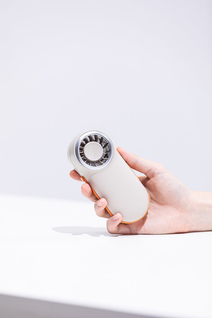 Unisex nan kompakt oppladbar håndvifte med ergonomisk grep og bærehåndtak Skanto