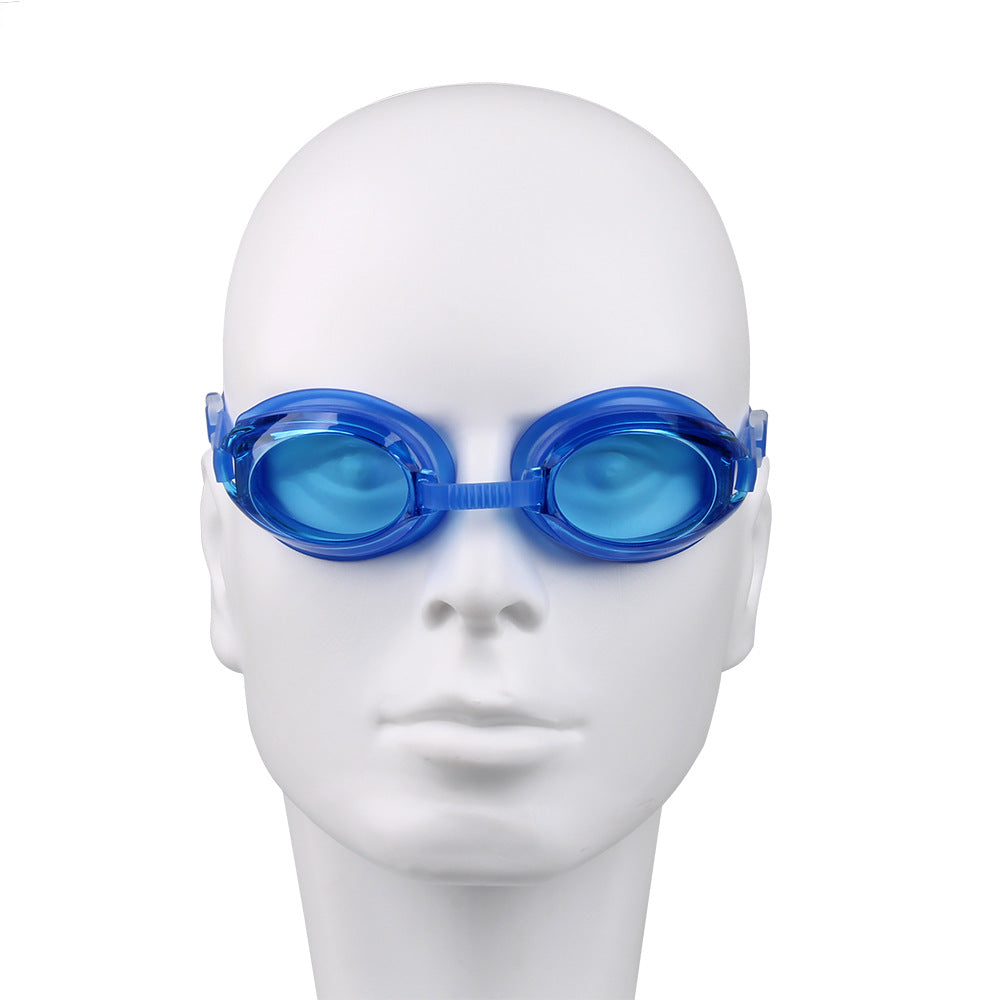 Svømmebrille med ripefrie linser og justerbart hodebånd Skanto