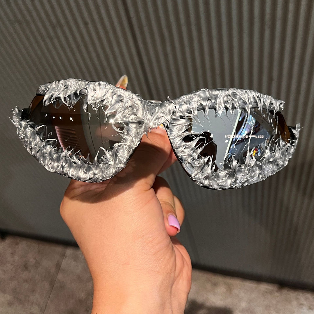 Dame avantgardistiske solbriller Skanto