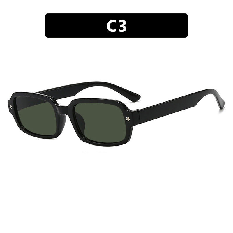 Women's Fashionable Rectangular Sunglasses with Outstanding Design and Protective UV Filter Skanto