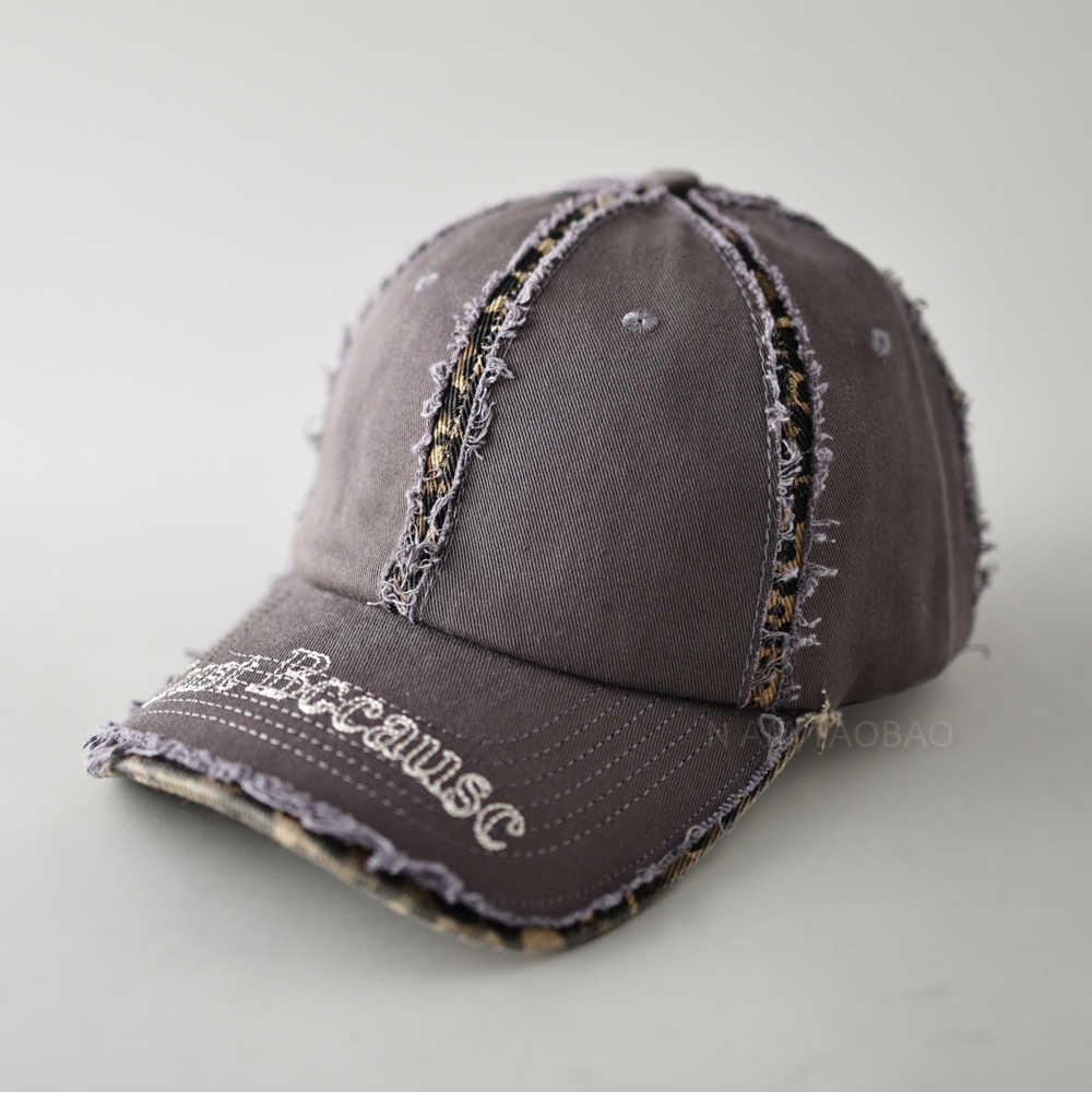 Men's Distressed Vintage-Inspirert Baseball Cap Skanto
