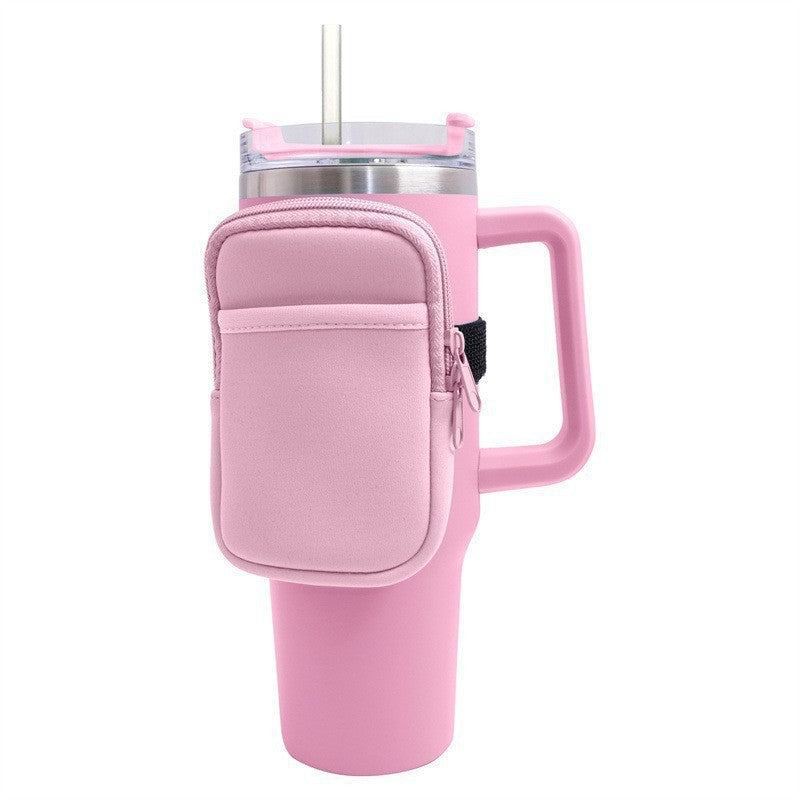 Unisex koppholder med praktisk lomme Skanto
