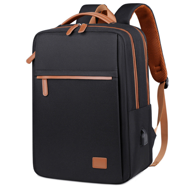 Sleek Multi-Function Laptop Skole Ryggsekk Skanto