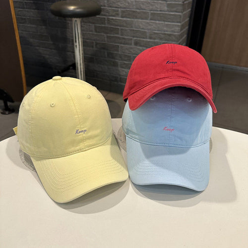 Herre Casual Justerbar Bomulls Baseballcap Skanto
