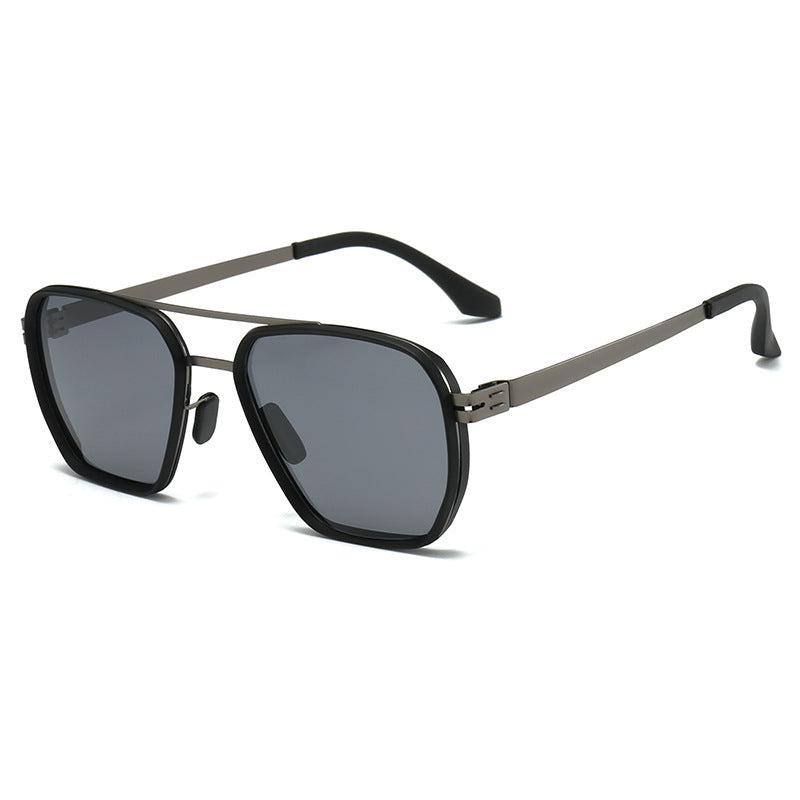 Damer moderne oversized firkantet solbrille Skanto
