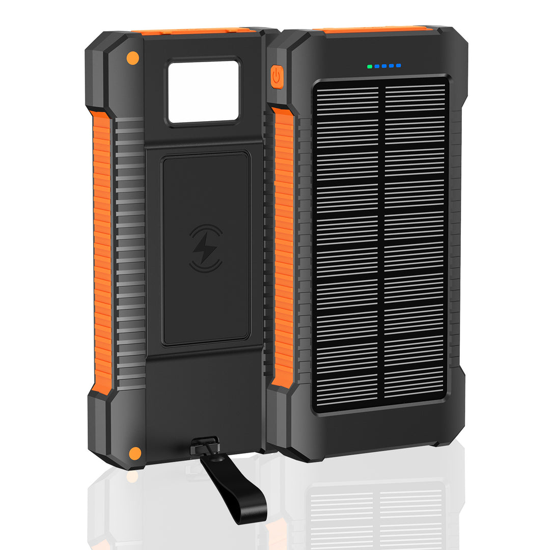Solar-Powerbank med hurtigoppladning Skanto