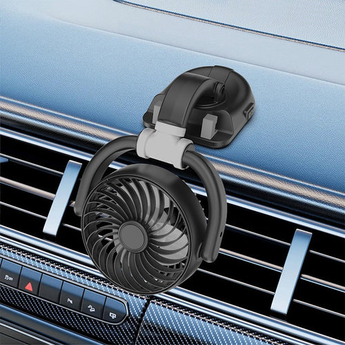 Unisex Dual-Head Justerbar Dashboard Vifte Skanto