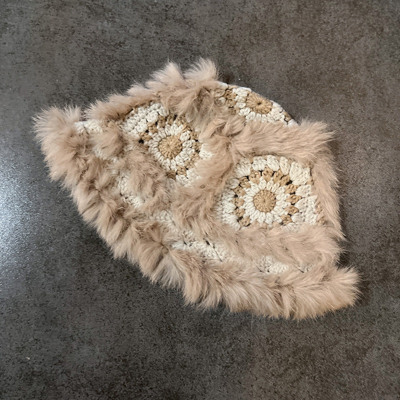 Skanto | Cozy Håndlaget Heklet Blomsterhatt