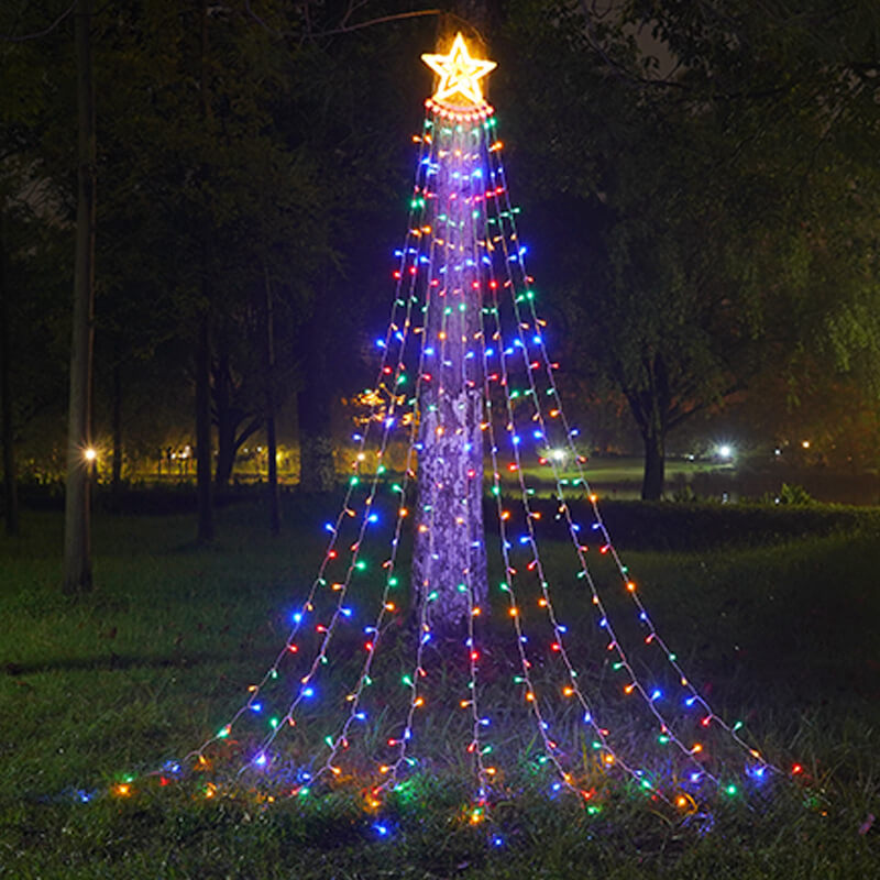 Skanto | Star Waterfall Light Christmas Meteor Lights LED String Lights