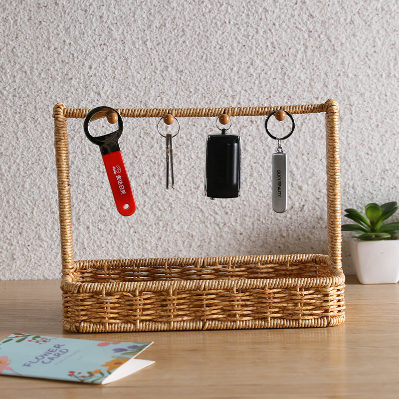 Unisex Allsidig Oppbevaringskurv med Krok Skanto