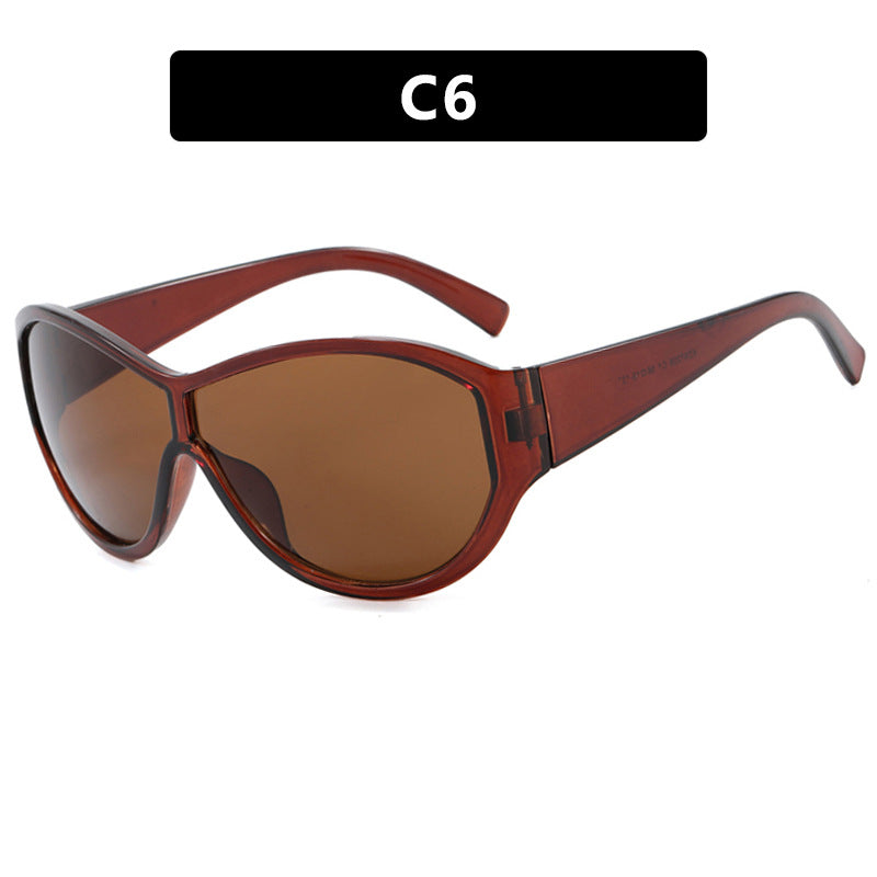 Women's Sporty Sunglasses with Ergonomic Design and UV Protection Skanto