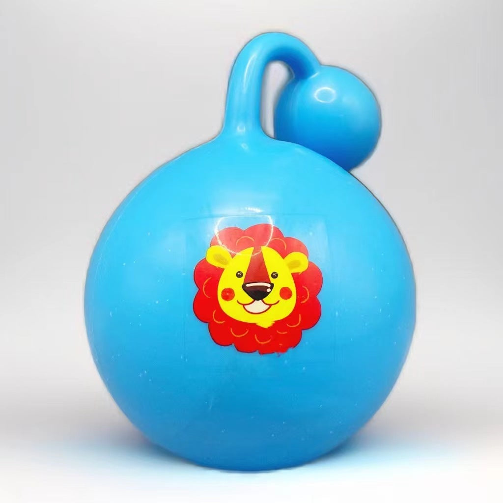 Unisex spill- og læringsball med dyremotiver Skanto