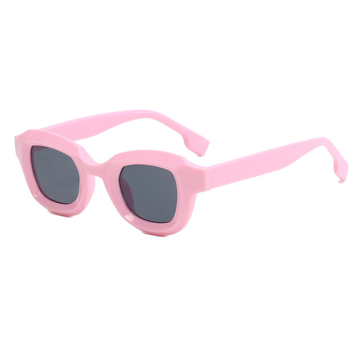 Dame Moderne Geometrisk Solbrille Skanto
