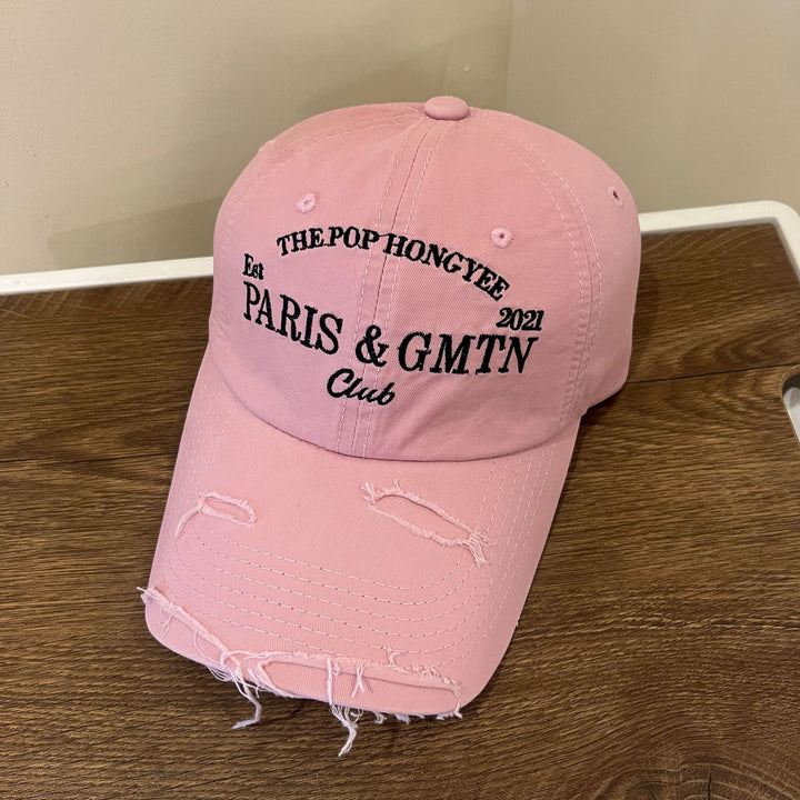 Herre Slitt Bomull Twill Baseball Caps Skanto
