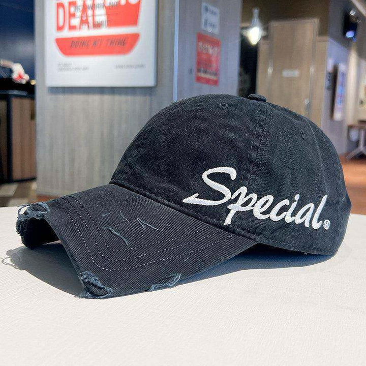 Unisex Slittet K bomull Far Cap Skanto