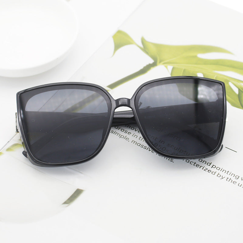 Damer Motemessig Oversized-Quadrat-solbrille Skanto