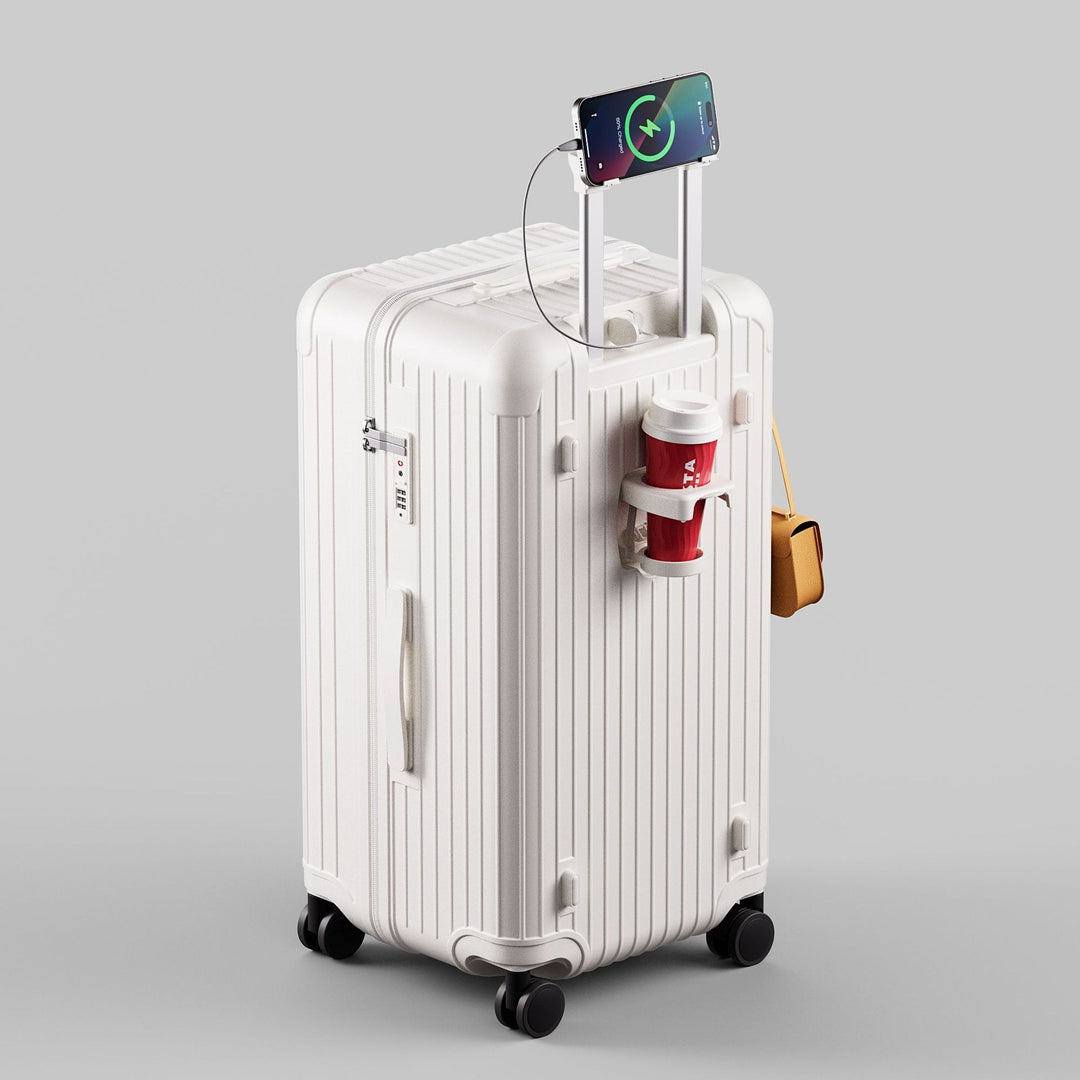 Slim Hard-Shell Carry-On Spinner Bagasje Skanto