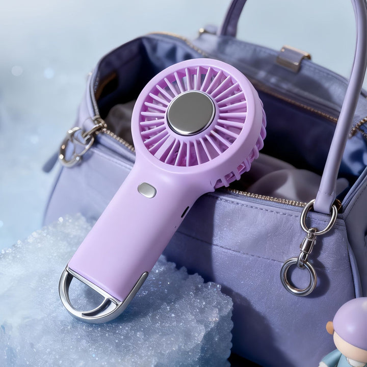 Dame Bærbar Håndvifte med innovativt Kjølesystem Skanto
