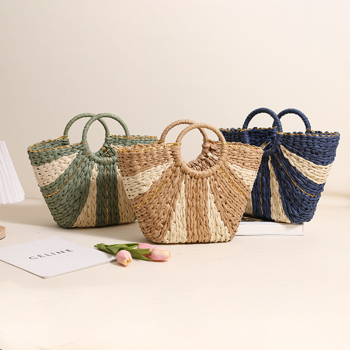 Handmade basket bag with innovative design Skanto