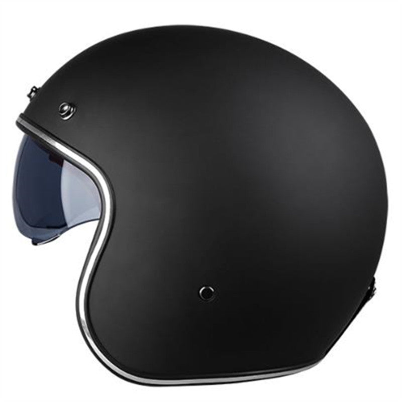 Klassisk Jet-Stil Motorsykkelhjelm Skanto