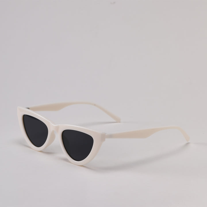 Dame Cat-Eye solbriller med moderne og lett ramme Skanto