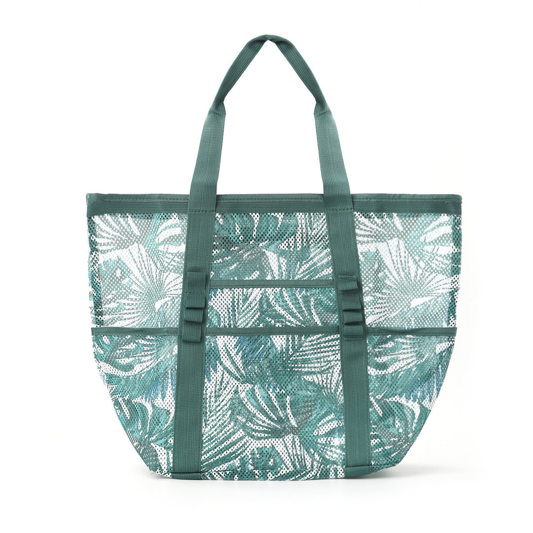 Praktisk Strandbag I Luftig Nettedesign Skanto