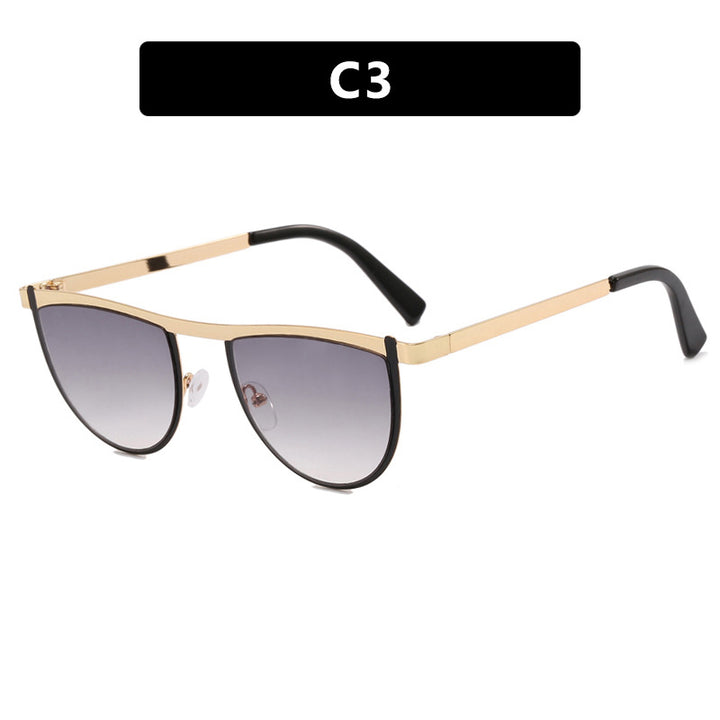 Dame elegant solbrille med moderne design og UV-beskyttelse Skanto