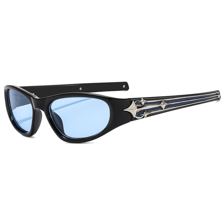 Women's Stylish Sports Sunglasses with Modern Frame and UV Protection Skanto