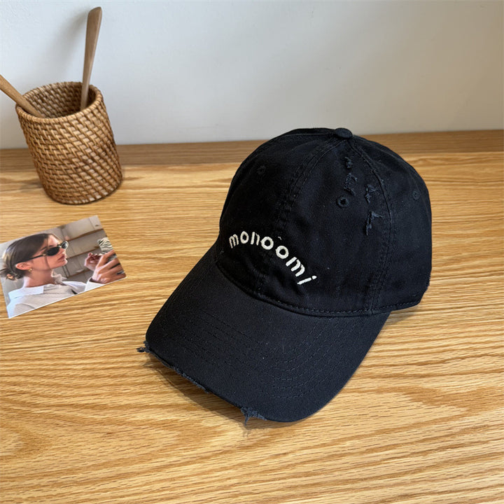 Kvinne Slitt Bomull Baseball Caps Skanto