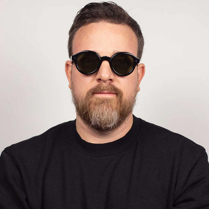 Damer Modisk Rund-solbrille med stilige detaljer Skanto