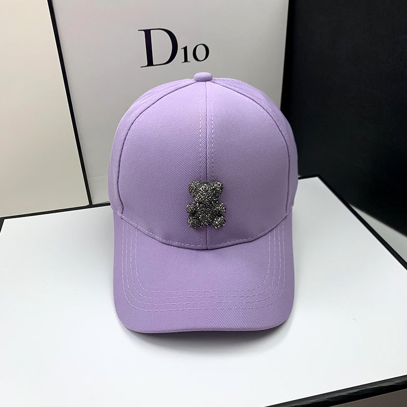 Kvinnens dekorert casual baseball caps Skanto