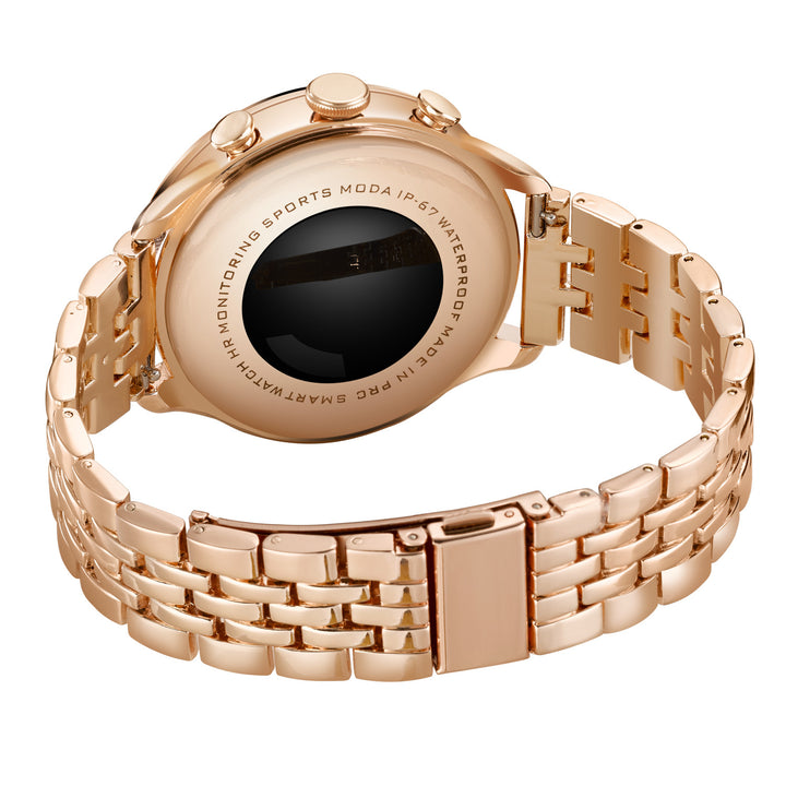 Skanto | Smartklokke Rose Gold Metal Amoled Display