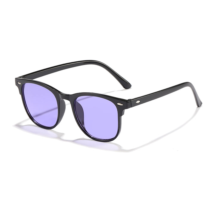 Dame trendy Gjennomsiktig Solbrille Skanto