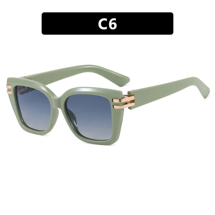 Women's stylish oversized sunglasses with luxurious details Skanto