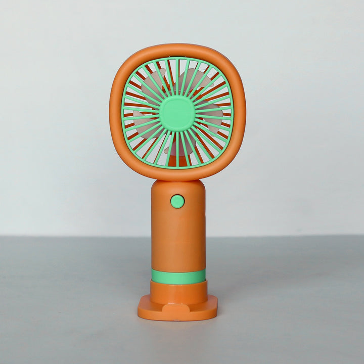 Unisex Håndholdt Vifte med ergonomisk design og praktisk ståfunksjon Skanto