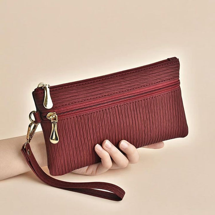 Elegant Clutch Med Praktisk Håndleddsreim Skanto