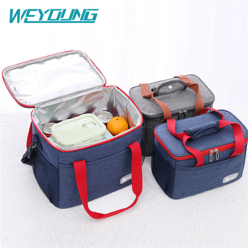 Dame isolert kjølebag med høykvalitets innvendig fôr og praktiske lommer Skanto