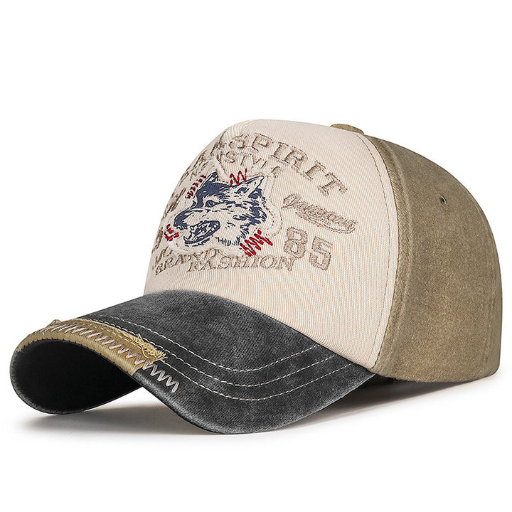 Men's Vintage-Inspired Brodert Ulv Kappe Skanto
